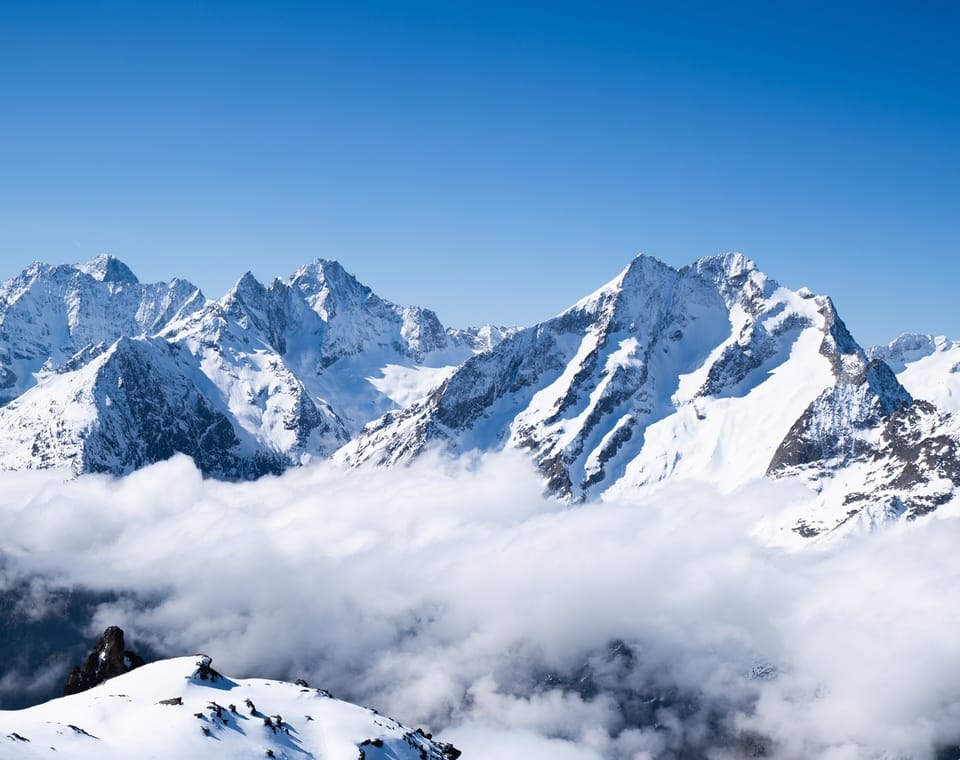 Warm Weather Pushes Freezing Level Above 3,000m Across the Alps